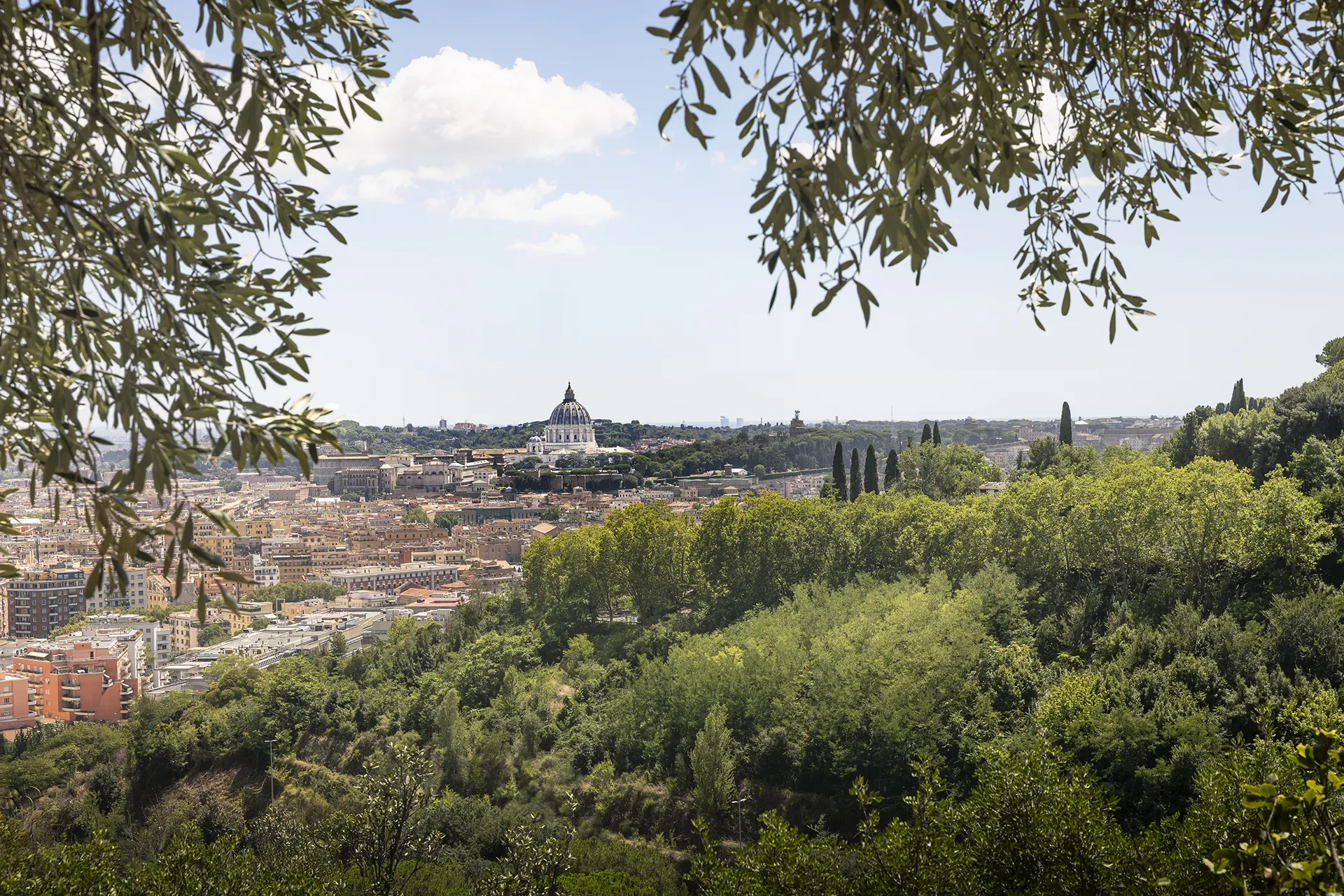 Una vista panoramica mozzafiato su Roma, con Lynfa Living che si affaccia su uno dei paesaggi più esclusivi della città. 